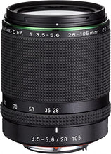 Load image into Gallery viewer, Pentax D FA 28-105mm F3.5-5.6ED DC WR HD Lens (Black)