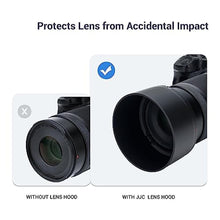 Load image into Gallery viewer, (1+1) Lens Hood for Canon R50 R100 Dual Lens Kit (RF-S 18-45mm F4.5-6.3 is STM and RF-S 55-210mm F5-7.1 is STM) Replaces ET-60B and EW-53 Lens Hood_8417
