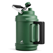 Load image into Gallery viewer, 1 Gallon Insulated Water Bottle for Sports: 2-in-1 Straw Spout Lid, Dual Handle, Leakproof, Keep Cold 48H, 128oz Stainless Steel Water Jug for Outdoors, Hiking, Cycling, Camping, Fishing (Forest)_1
