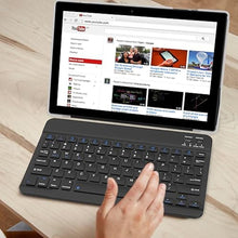 Load image into Gallery viewer, 10 inch Tablet with Keyboard 2 in 1 Tablet Android 15 Tablets Include Case Mouse Stylus 6000mAh battery 8GB+32GB Support 1024GB Expandable 10.1" Tableta, 2MP+8MP Dual Camera WiFi-6 Bluetooth Tablets, Black_365
