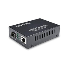 Load image into Gallery viewer, 10G SFP+ to RJ-45 Media Coverter, 10 Gbps Gigabit Copper UTP Ethernet Fiber Optic Converter, Unmanaged 1x 100M/1G/2.5G/5G/10GBase-T RJ45 to 1x 10GBase-X SFP+ Slot, Support 10G SR/LR SFP Module, Pack_1
