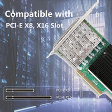 Load image into Gallery viewer, 10Gb PCI-E X8 NIC Network Card, with Intel XL710-BM1 Ethernet Controller,Dual SFP+ Port, Compare to Intel XL710-DA4,PCI-Express Ethernet Adapter Support Windows Server,Linux,VMware, XLDAxSFP_8469
