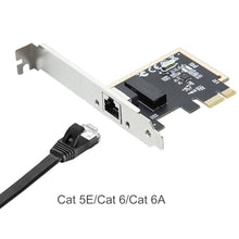 Load image into Gallery viewer, 10Gtek Gigabit Ethernet PCIe RJ45 Network Card NIC with Realtek RTL8111H, X_159
