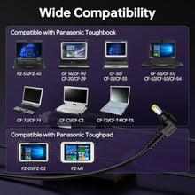 Load image into Gallery viewer, 110W Laptop Car Charger for Panasonic Toughbook FZ-55 CF-18 CF-19 CF-20, Black_630
