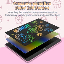 Load image into Gallery viewer, 16 Inch LCD Writing Tablet for Kids, Electight Colorful Doodle Board(Pink)_1123
