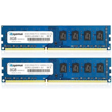 Load image into Gallery viewer, 16GB PC3-14900U 2X8GB DDR3 14900 1866MHz PC3-14900 16G 2Rx8 240-pin Udimm CL13 1.5V Desktop RAM Memory Module, xgbddrudimmvbluedesktop_1
