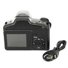 Load image into Gallery viewer, 16MP Digital Camera 16X Optical Zoom Optical Image Stabilization 1080P Full HD Video 2.4" LCD Vlogging Camera (No Including S-D Card), aspictureshow_475
