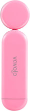 Load image into Gallery viewer, VAVOFO USB Rechargeable Book Light, Blue Light Blocking, Amber Light Clip On Bookmark Shaped Reading Light, Eye Care 6 LEDs Book Light for Bookworms Reading in Bed (Pink)
