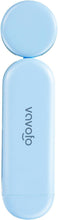 Load image into Gallery viewer, VAVOFO USB Rechargeable Book Light, Blue Light Blocking, Amber Light Clip On Bookmark Shaped Reading Light, Eye Care 6 LEDs Book Light for Bookworms Reading in Bed with 9 Lighting Modes (Light Blue)
