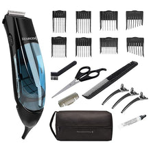 Load image into Gallery viewer, Remington Vacuum Haircut Kit, Vacuum Beard Trimmer, Hair Clippers for Men with Removable Hair Chamber and Dual Motor Power (18 pieces)
