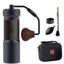 Load image into Gallery viewer, 1Zpresso K-Ultra Manual Coffee Grinder Iron Gray with Carrying Case, Assembly Consistency Grind Stainless Steel Conical Burr, Foldable Handle, Numerical External Adjustable Setting, All-Round Grinder, KUltraIronGraywithCarryingCase_1
