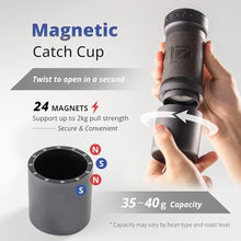 Load image into Gallery viewer, 1Zpresso K-Ultra Manual Coffee Grinder Silver with Carrying Case, Assembly Consistency Grind Stainless Steel Conical Burr, Foldable Handle, Numerical External Adjustable Setting, All-Round Grinder, KUltraSilverwithCarryingCase_4596
