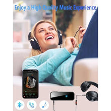 Load image into Gallery viewer, 2 in 1 Bluetooth 5.3 Transmitter Receiver, AUX Wireless Bluetooth Audio Adapter for Car, TV, Speaker, Stereo System and Headphones_124
