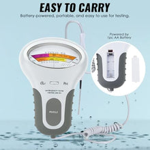 Load image into Gallery viewer, 2 in 1 Chlorine &amp; PH Meter, Dual Scale Water Quality Tester CL2 Level Meter, Digital Electronic Pool Water Tester Handheld Ph and Chlorine Tester for Swimming Pool,Spas, Water Quality Analysis Monitor_279

