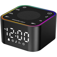 Load image into Gallery viewer, 2-in-1 Sound Machine Alarm Clock: 30 Non-Looping Sounds, Compact, Black_1
