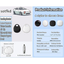 Load image into Gallery viewer, 2 Pack GPS Tracker for Vehicles,Car Tracker Device Hidden for Vehicles,Tracker Device for Vehicles,GPS Tracker (Only iOS) | MFi Certificated | No Monthly Fee | Waterproof | Work with Find My_1800
