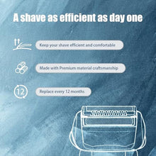 Load image into Gallery viewer, 2 Pack Series 7 70S Electric Shaver Head Replacement for Braun, Foil Shaver Replacement Heads Compatible with Braun Series 7 Shavers 720cc, 730cc, 735s, 750cc, 760cc, 790cc, 795cc Shaver Foil, Silver_402
