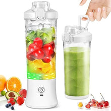 Load image into Gallery viewer, 20 Oz Portable Blender for Shakes and Smoothies,4000mAh Electric Juicer, 270W Motor Smoothie Blender with BPA-Free &amp; IP67 Waterproof, USB Fresh Juice Blender with 2 Mixing Modes for Travel, Gym, Rose_1
