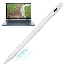 Load image into Gallery viewer, 2022 Chromebook X360 Laptop Stylus, Active Stylus for HP Chromebook X360 Laptop Pen with Ultra Fine Tip,Touch-Control and Rechargeable,Good for Drawing and Writing,White_1
