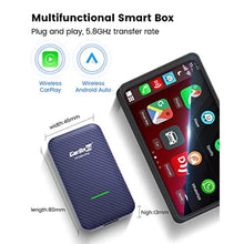 Load image into Gallery viewer, 2023 CarlinKit 4.0 Wireless CarPlay for The OEM Factory CarPlay Cars and for iPhone &amp; Android Phone, Achieve The Wireless Life, Built in CarPlay to Achieve Wireless CarPlay &amp; Wireless Android Auto_1760
