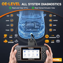 Load image into Gallery viewer, 2026 FOXWELL NT624 Elite OBD2 Scanner, All-System 8 Resets Code Reader, NTelite_8020
