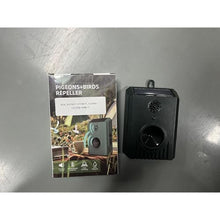 Load image into Gallery viewer, 2026 Solar Bird Repellent Devices, Ultrasonic Pigeon Repeller Outdoor Bird Deterrent for Goose, Duck, Woodpecker, Garden, Patio, Balcony, Pool, Yard and Roof, 2 Pack, Green_738
