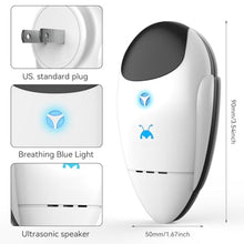 Load image into Gallery viewer, 2026 Upgraded Ultrasonic Repeller &amp; Insect Indoor Repeller, Ultrasonic Plug in Repellent for Roach, Rodent, Mouse, Bugs, Mosquito, Mice, Spider, Ant, Electronic Pest Deterrent, 4 Packs, White_1630
