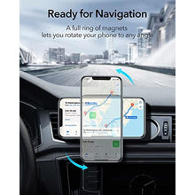 Load image into Gallery viewer, 20W Magnetic Wireless Phone Holder Car Charger,Compatible with MagSafe Car Mount with Fast Charging Function,Wireless Magnet Car Phone Holder for iPhone 14/14 Pro/14 Pro Max/14 Plus and 13/12 Series, Black_1155
