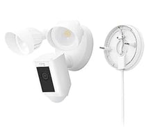 Load image into Gallery viewer, Ring Floodlight Cam Plus with Plug-In Mount - Plug-in power Outdoor Camera, 1080p Video, Live View with Color Night Vision, Two-Way Talk, Siren, Motion detection and alerts, Works with Alexa | White
