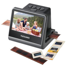Load image into Gallery viewer, 22MP Film and Slide Scanner with 5 LCD Screen, Convert Color &amp; B&amp;W Negatives &amp; Slides 35mm, 126, 110 Film to High Resolution JPEG Digital Photos_1

