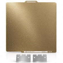 Load image into Gallery viewer, 257x257mm Double-Sided Textured PEI Sheet with QR Code for Bambu Lab P1S, DoubleSidedPEI_1
