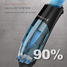 Load image into Gallery viewer, Remington Vacuum Haircut Kit, Vacuum Beard Trimmer, Hair Clippers for Men with Removable Hair Chamber and Dual Motor Power (18 pieces)
