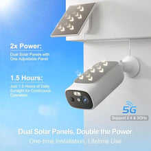 Load image into Gallery viewer, 2K Solar Security Cameras Wireless Outdoor(4 Cams), White_406
