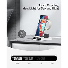 Load image into Gallery viewer, 3 in 1 Wireless Charger for Samsung Galaxy S26 Ultra, Galaxy Watch 8, Buds, White_117

