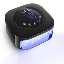 Load image into Gallery viewer, UV Light for Nails, Lavinda UV Nail Lamp 54W Rechargeable Nail Dryer Gel Polish Light with Large Touch Display, Professional Fast Curing Lamp with 4 Timer Setting Auto Sensor for Salon &amp; Home
