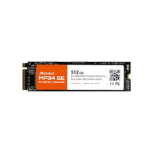 Load image into Gallery viewer, MMOMENT MP34 SE 512GB PCIe Gen3 NVMe M.2 2280 Internal Solid State Drive, Gen3.0X4 Read Speed Up to 2100MB/s for Latop and PC

