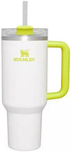 Load image into Gallery viewer, Stanley 40oz Stainless Steel H2.0 FlowState Quencher Tumbler Frost/Electric Yellow
