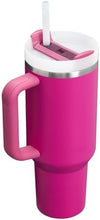 Load image into Gallery viewer, STANLEY Quencher H2.0 FlowState Stainless Steel Vacuum Insulated Tumbler with Lid and Straw for Water, Iced Tea or Coffee (Fuchsia, 40 oz)
