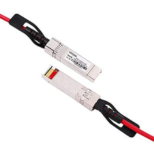 Load image into Gallery viewer, [Red Colored] 3m 10G SFP+ DAC Twinax Cable, 10Gbase-CU SFP+ Passive Copper Cable, Compatible for Cisco SFP-H10GB-CU3M, Ubiquiti, Juniper, Mellanox, Mikrotik, Netgear, Supermicro, Open Source Switches
