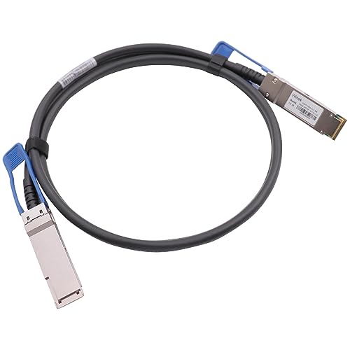 Wiitek 100GbE QSFP28 DAC Twinax Cable, 1.5 Meter 100GBASE-CR QSFP28 to QSFP28 Passive Copper Cable, Compatible for Cisco QSFP-100G-CU1.5M, Ubiquiti, Mikrotik, Netgear, Supermicro, Open Source Switches