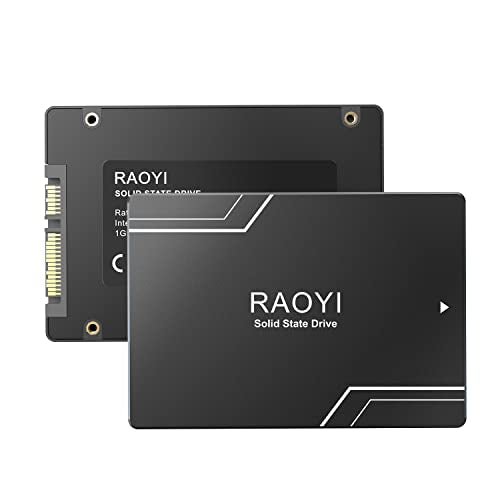 RAOYI 512GB Internal SSD SATA III 6Gb/s 2.5” Solid State Drive 3D NAND Flash Advanced SSD Hard Drive Up to 550MB/s SATA 3 SSD Upgrade Performance for PC Laptop