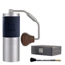 Load image into Gallery viewer, 1Zpresso J Manual Coffee Grinder Silver Capacity 35g with Assembly Stainless Steel Conical Burr - Numerical Internal Adjustable Setting
