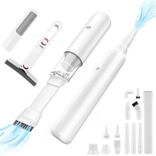 Load image into Gallery viewer, odfit Cordless Handheld Vacuum Cleaner Kit for Home, Office, Car, 7500mAh Rechargeble Battery, 12000PA Powerful Brushless Motor, 32min Runtime, 15pcs Nozzles, Additional Mini Mop &amp; Hair Cleaner
