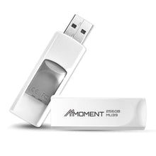 Load image into Gallery viewer, MMOMENT MU39 256GB USB 3.1 Gen1 Flash Drive, Read Speed up to 100MB/s, Retractable Design Thumb Drive
