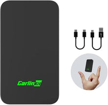 Load image into Gallery viewer, CarlinKit 5.0 Wireless CarPlay Adapter for Built-in Wired CarPlay &amp; Wired Android Auto Cars.Wireless CarPlay Dongle Convert Wired to Wireless Plug &amp; Play Auto Connect Online Upgrade Siri Music - 2air
