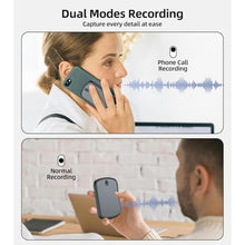 Load image into Gallery viewer, 32GB USB Voice Recorder with DSP Noise Reduction for Lectures Interviews (ai Voice Recorder), Black_1013
