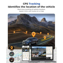 Load image into Gallery viewer, 360 View 4 Channel Dash Cam Front and Rear Left Right Inside Camera for Cars, GPS and 5G Band WiFi, Night Vision, 160 Wide Angle, WDR, 24H Parking Mode, Supercapacitor, Included 128GB Card, Black_696

