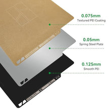 Load image into Gallery viewer, 3DTOOLS Original Dual Smooth and Textured Side Build Plate 257x257MM for Bambu Lab X1C / X1 / X1E / P1P / P1S / A1 3D Printer_1010
