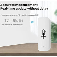 Load image into Gallery viewer, 4-Pack WiFi Temperature Humidity Sensor: Wireless Temperature Humidity Monitor with App Alert, Free Data Storage Export, Smart Indoor Thermometer Hygrometer Compatible with Alexa Google Assistant_1027
