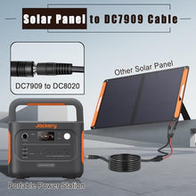 Load image into Gallery viewer, COMeap Solar Panel Adapter for Jackery, 16.4ft(5m) Compatible with MC-4 to DC 8mm Extension Cable with DC7909 to DC8020/DC5525 Connector for GZ Yeti Jackery Bluetti Solar Power Station 12AWG
